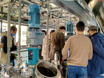 خط إنتاج مبيدات الآفات لمصنع تابع للجيش المصري