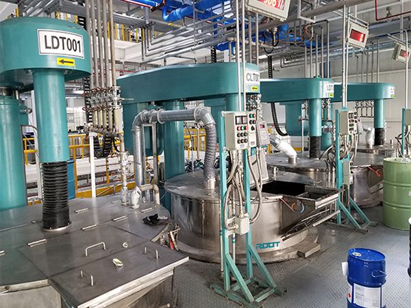 خط إنتاج الطلاء لأحد العملاء من Liaoning