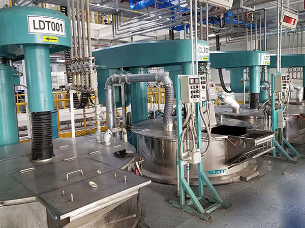 خط إنتاج معجون الجرافين لأحد العملاء من مقاطعة شاندونغ Shandong