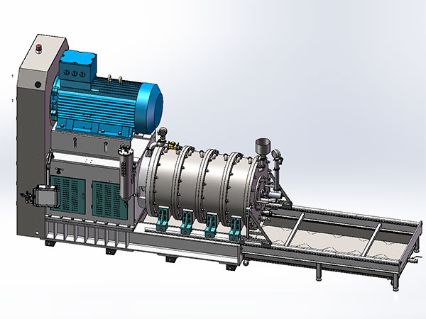 طاحونة الكرات الأفقية بعمود تقليب مسماري، RTSM-1000BJP
